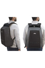 Load image into Gallery viewer, Road Gods Ghost Anti-Theft Laptop Backpack Daring Texture Black

