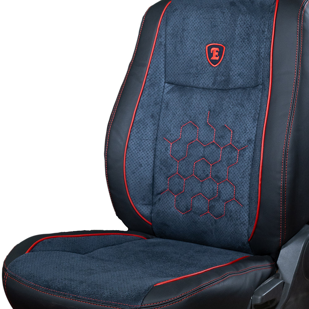 Icee Perforated Fabric Car Seat Cover For Kia Elegant Auto Retail