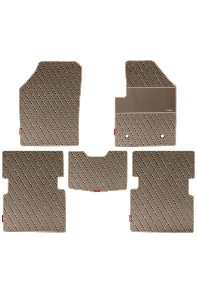 Luxury Leatherette Car Floor Mat  For Tata Altroz Interior Matching