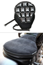 Load image into Gallery viewer, Motorcycle Air Seat Pad Black
