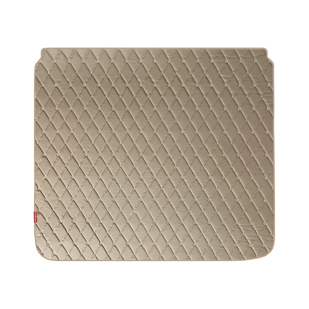 Luxury Leatherette Car Dicky Mat For Tata Nexon In Beige