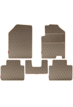 Luxury Leatherette Car Floor Mat Beige For Honda City