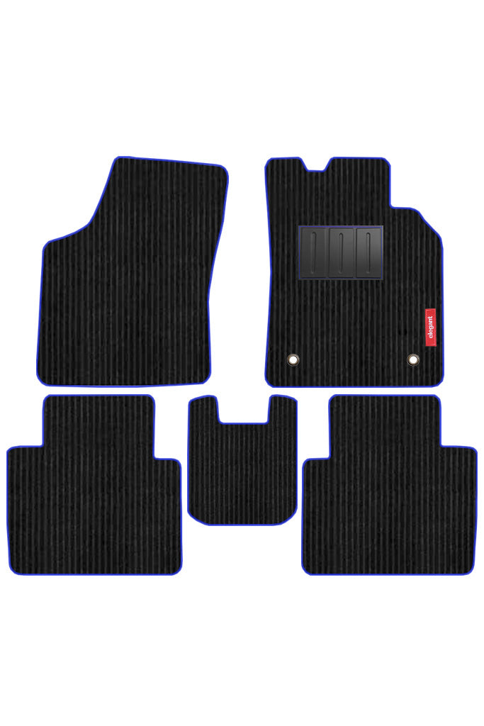 Cord Carpet Car Floor Mat Blue For Mini Countryman