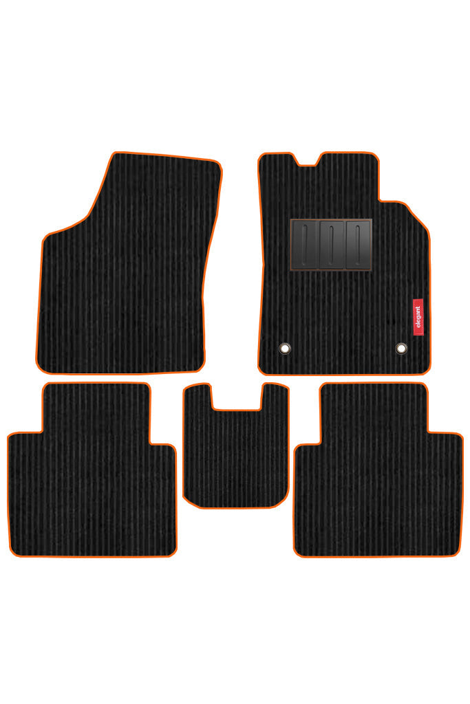 Cord Carpet Car Floor Mat Orange For Mini Countryman