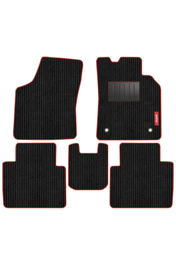 Cord Carpet Car Floor Mat Red For Mini Countryman