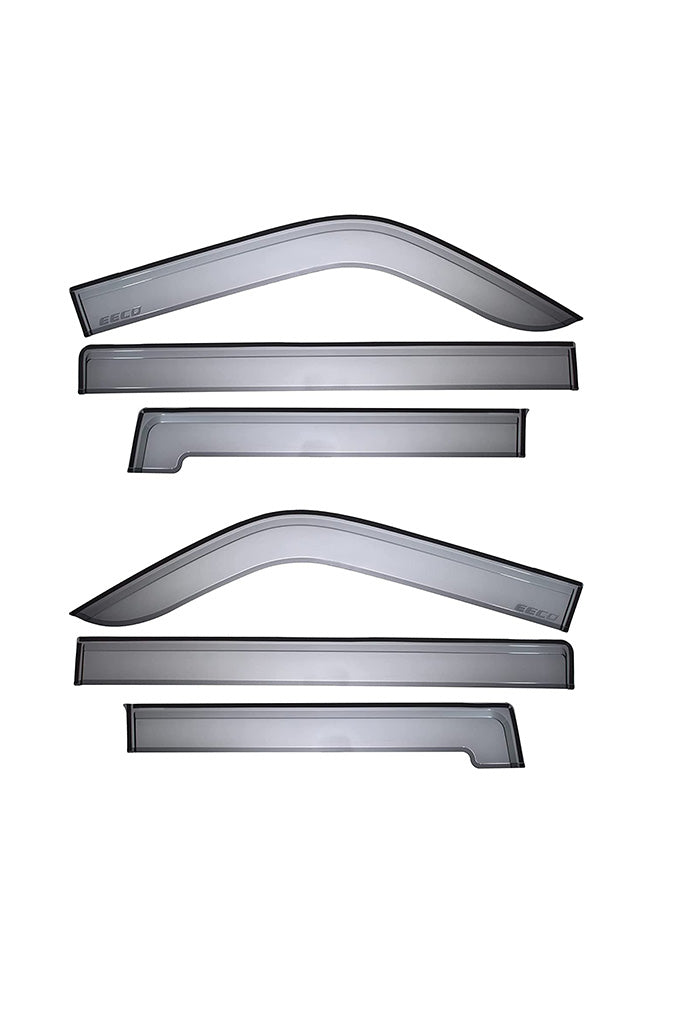 Galio Wind Door Visor For Maruti Suzuki Eeco 2010-17 (6 Pieces)