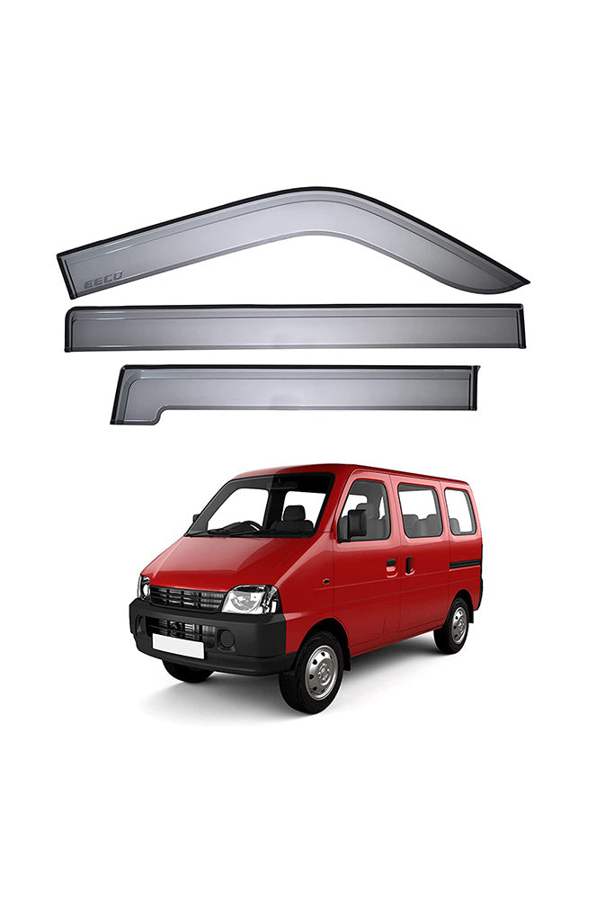 Galio Wind Door Visor For Maruti Suzuki Eeco 2010-17 (6 Pieces)