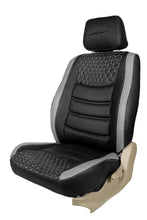 Glory Prism Art Leather Car Seat Cover Black and Grey For Citroen C3
