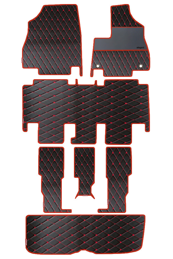 Luxury Leatherette Car Floor Mat For Toyota Hycross In India
