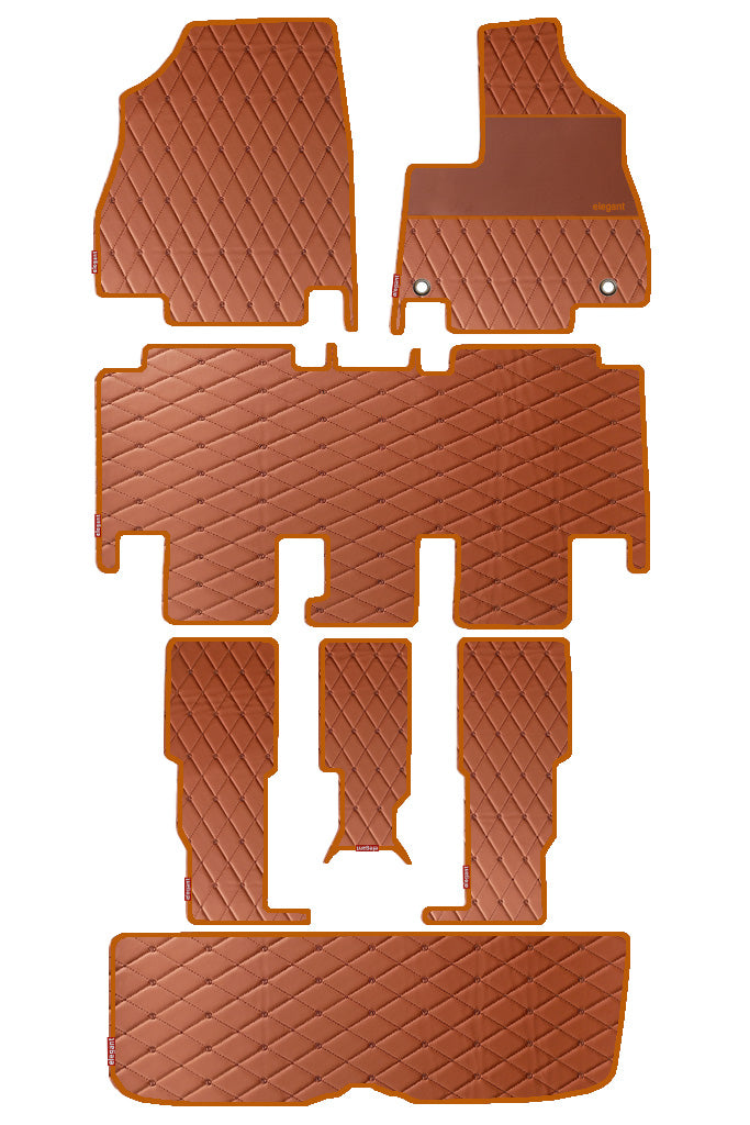 Luxury Leatherette polypropylene Carpet Car Floor Mat For Toyota Hycross