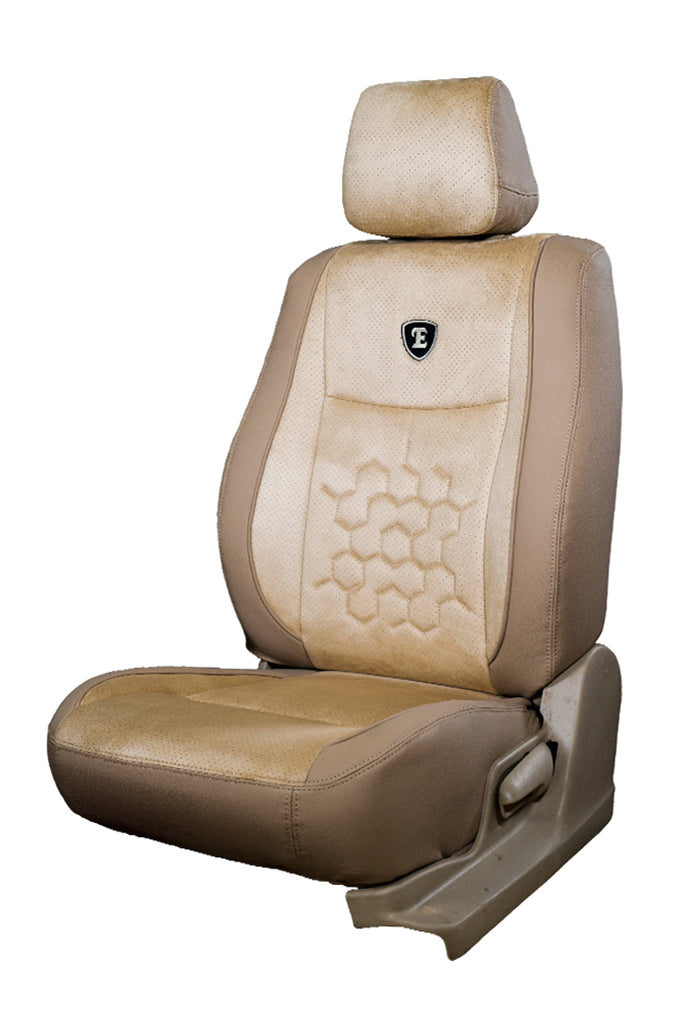 Icee Perforated Fabric Car Seat Cover For Honda Jazz Lowest Price