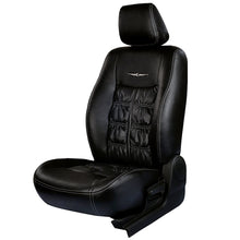 Nappa Grande Bucket Fit Art Leather Car Seat Cover For Hyundai I20 (Black)
