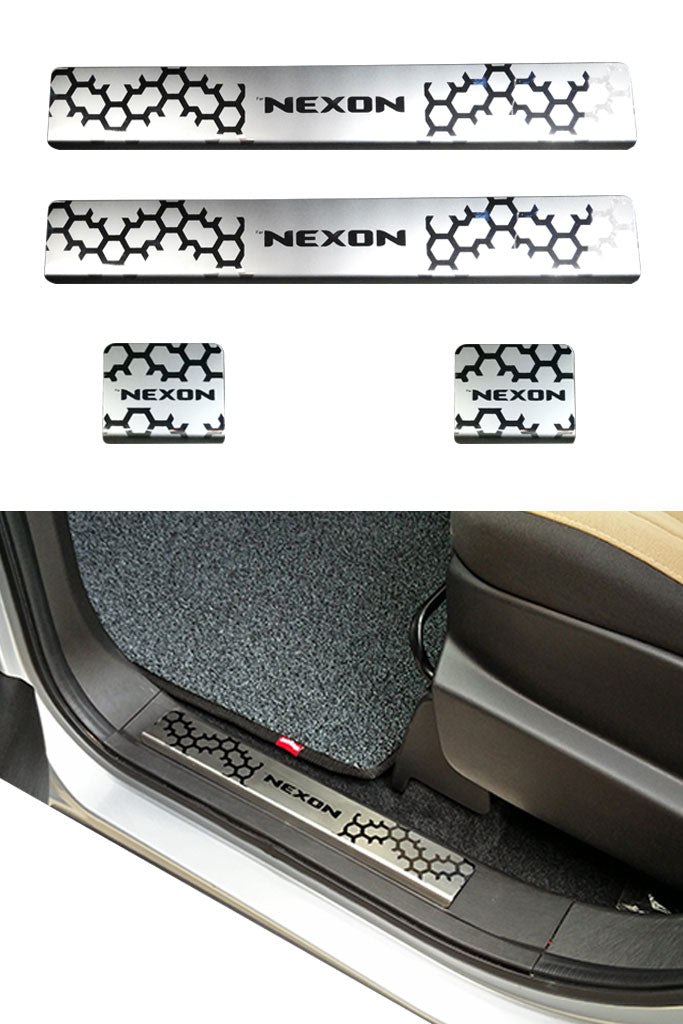 Galio Door Step For Tata Nexon Sill Plate For Tata Nexon Tata Nexon