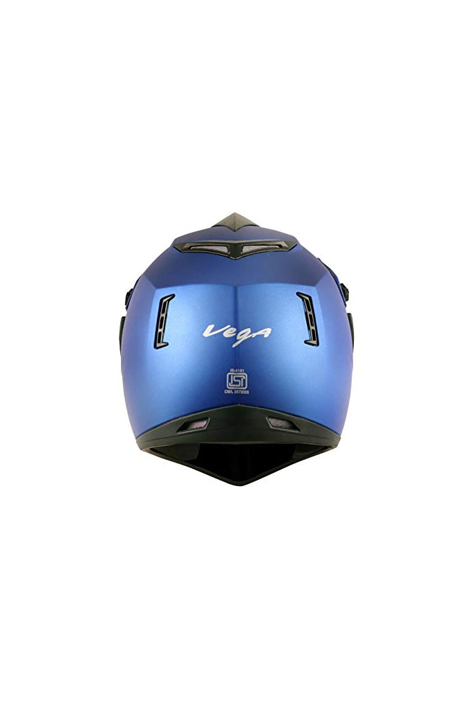 Vega Off Road D/V Dull Blue Helmet