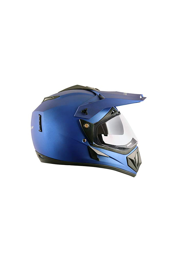 Vega Off Road D/V Dull Blue Helmet