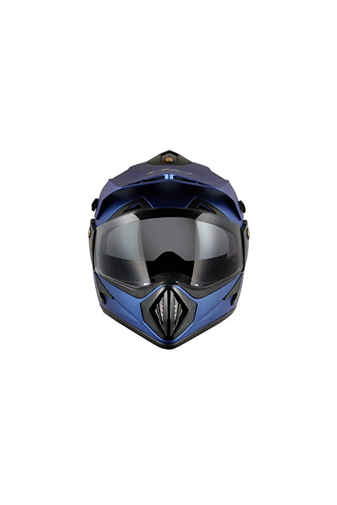 Vega Off Road D/V Dull Blue Helmet