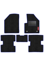 Cord Carpet Car Floor Mat Blue For Tata Punch