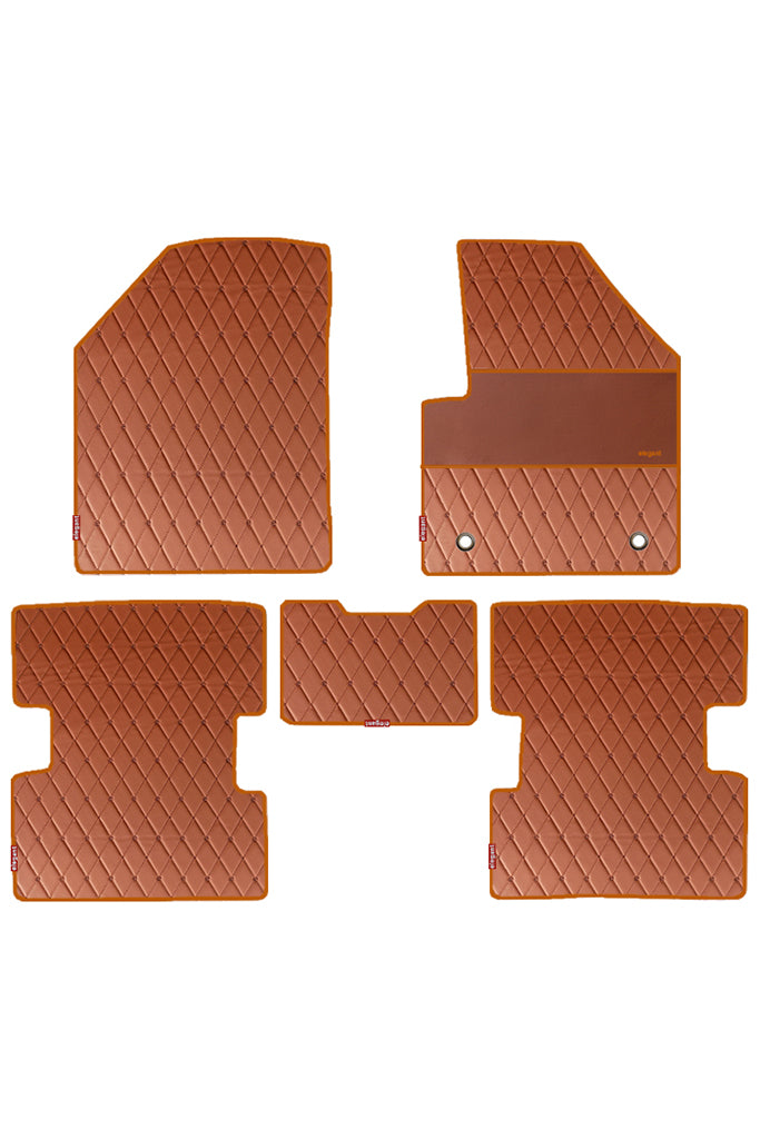 Luxury Leatherette polypropylene Carpet Car Floor Mat  For Tata Punch