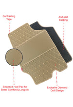 Luxury Leatherette Car Floor Mat  For  Honda City Anti-skid