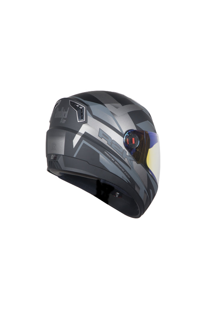 Steelbird Air R2K Night Vision Full Face Helmet Matt Black With