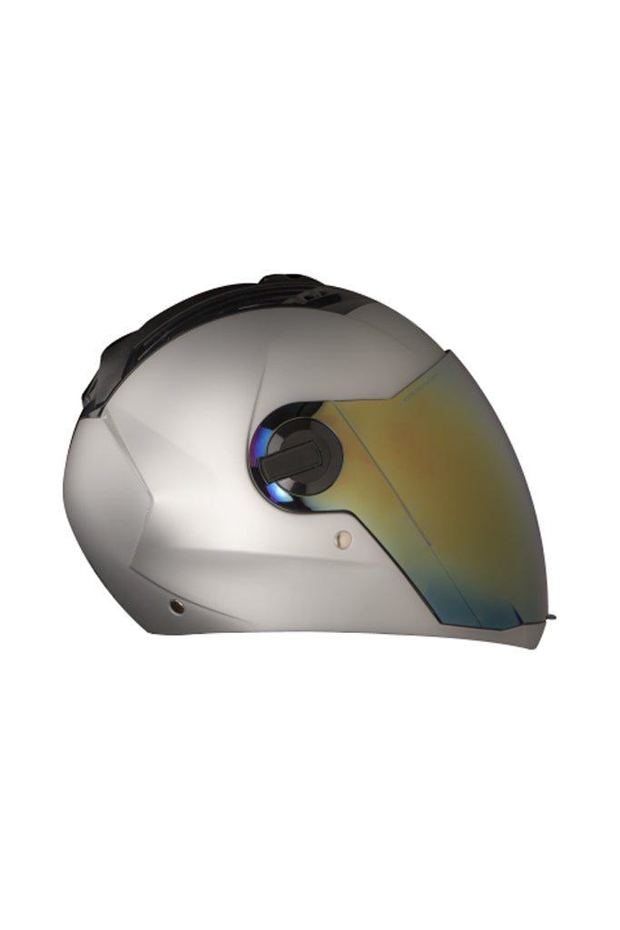 Steelbird Air Full Face Helmet-Matt Silver