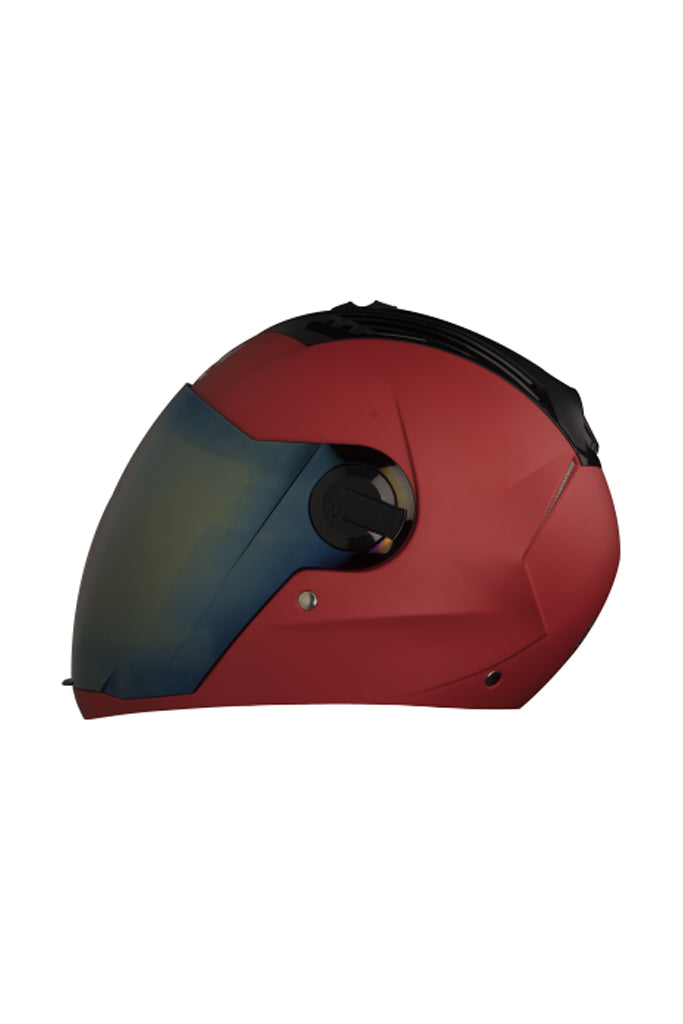 Steelbird Air Full Face Helmet-Matt Sports Red