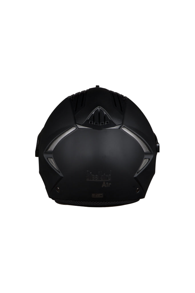 Steelbird Air Dashing Open Face Helmet-Black With Golden Visor