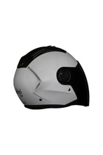 Steelbird Air Dashing Open Face Helmet-White With Golden Visor