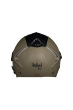 Steelbird Air Open Face Helmet-Matt Desert Storm With Golden Visor