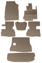 Luxury Leatherette Car Floor Mat Beige For Mahindra Scorpio