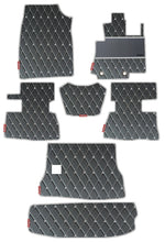 Luxury Leatherette Car Floor Mat Black  For Mahindra Scorpio