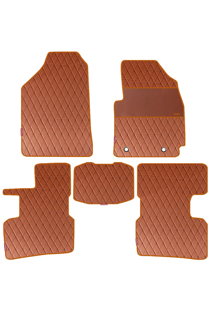 Luxury Leatherette polypropylene Carpet Car Floor Mat  For Kia Seltos