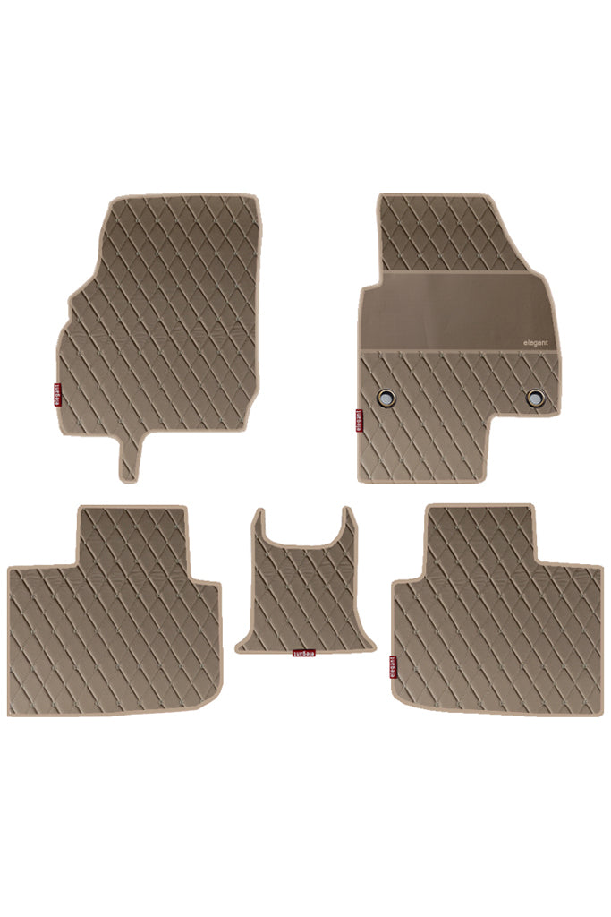 Luxury Leatherette Car Floor Mat  For Skoda Slavia Online