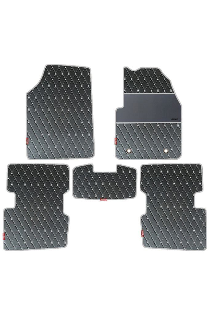 Luxury Leatherette Car Floor Mat For Kia Sonet Online | Elegant Auto Retail