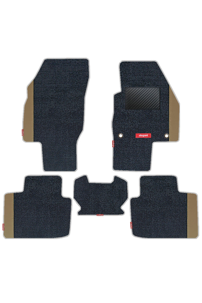 Duo Carpet Car Floor Mat For Volkswagen Taigun Interior Matching