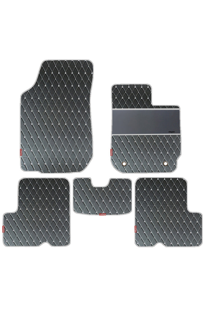 Luxury Leatherette Car Floor Mat For Nissan Terrano Interior Matching