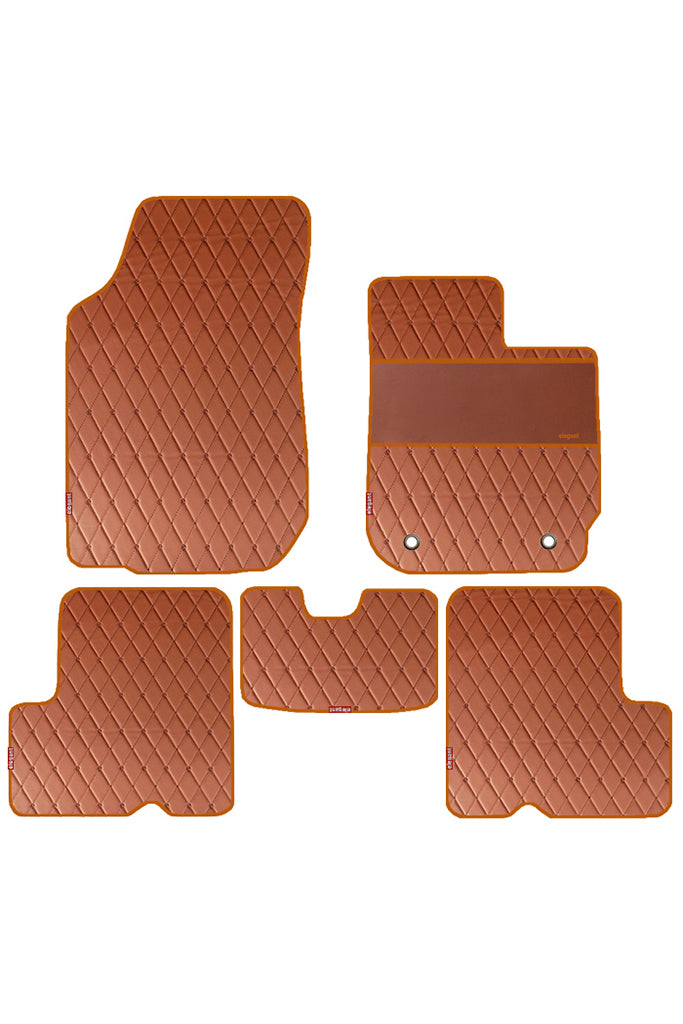 Luxury Leatherette polypropylene Carpet Car Floor Mat For Nissan Terrano