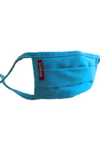 Elegant Cotton Face Mask Blue String Tieup  Pack of 3