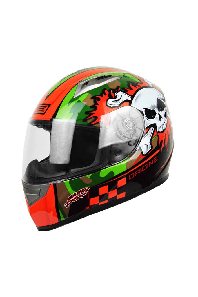 Biking Brotherhood Tonale Combat Orange Helmet