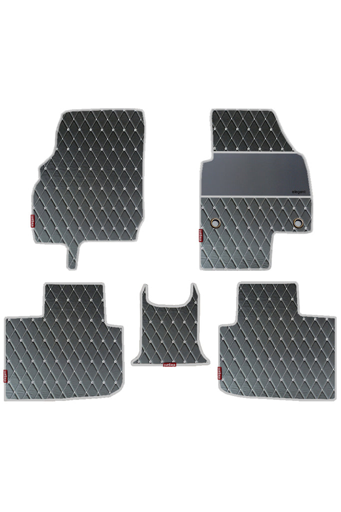 Luxury Leatherette Car Floor Mat For Volkswagen Virtus Interior Matching