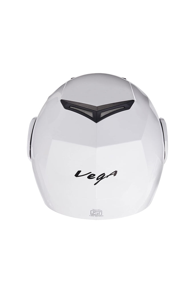 Vega Crux DX Flip-Up Helmet White