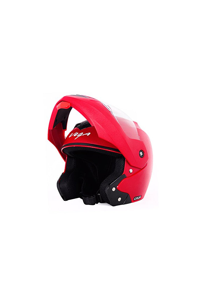 Vega Crux HE1283 Full Face Helmet Red