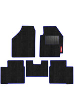 Cord Carpet Car Floor Mat Blue For Volkswagen Ameo