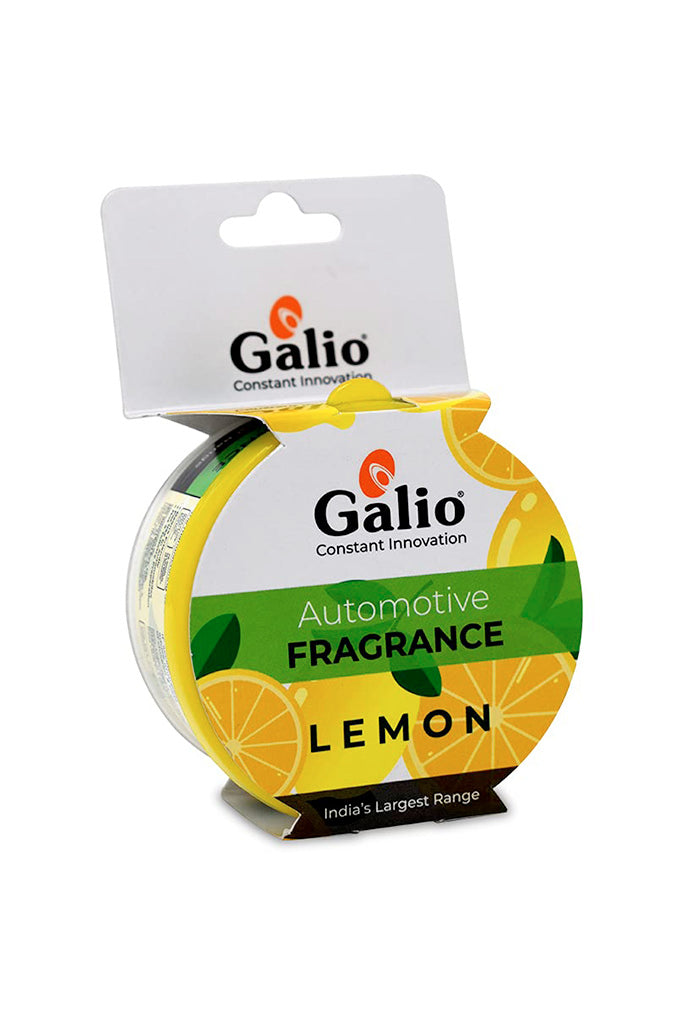 Galio Lemon Car Air Perfume Gel - 65 Gm