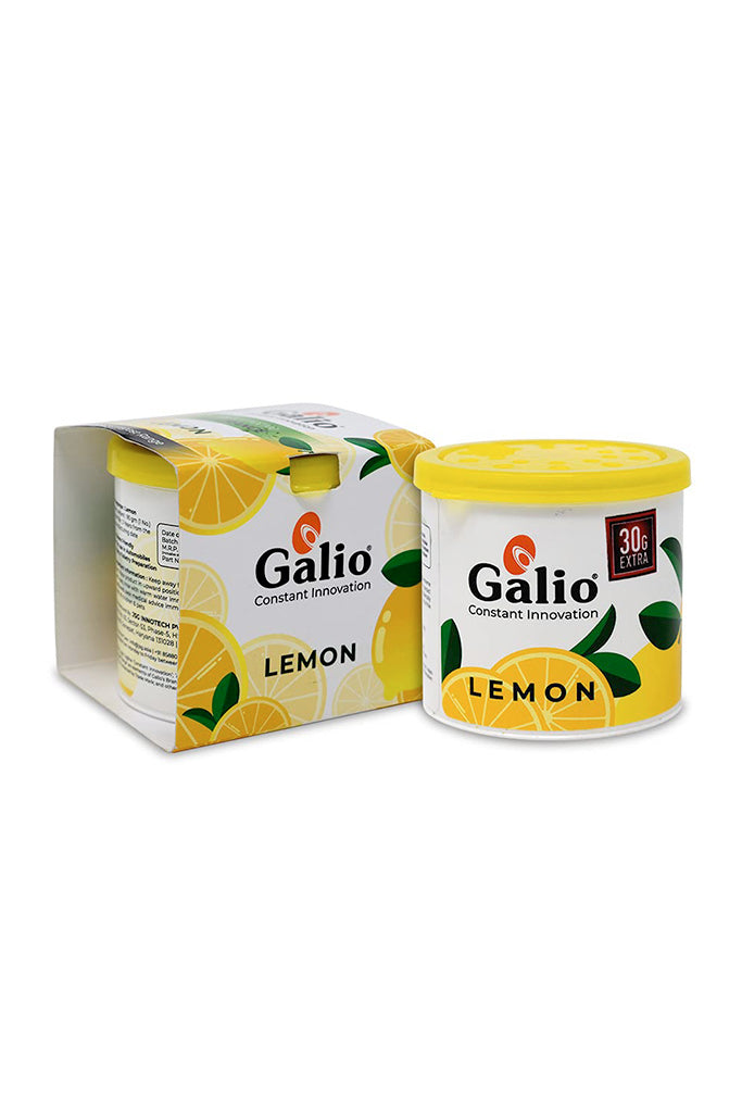 Galio Lemon Car Air Perfume Gel - 120 Gm