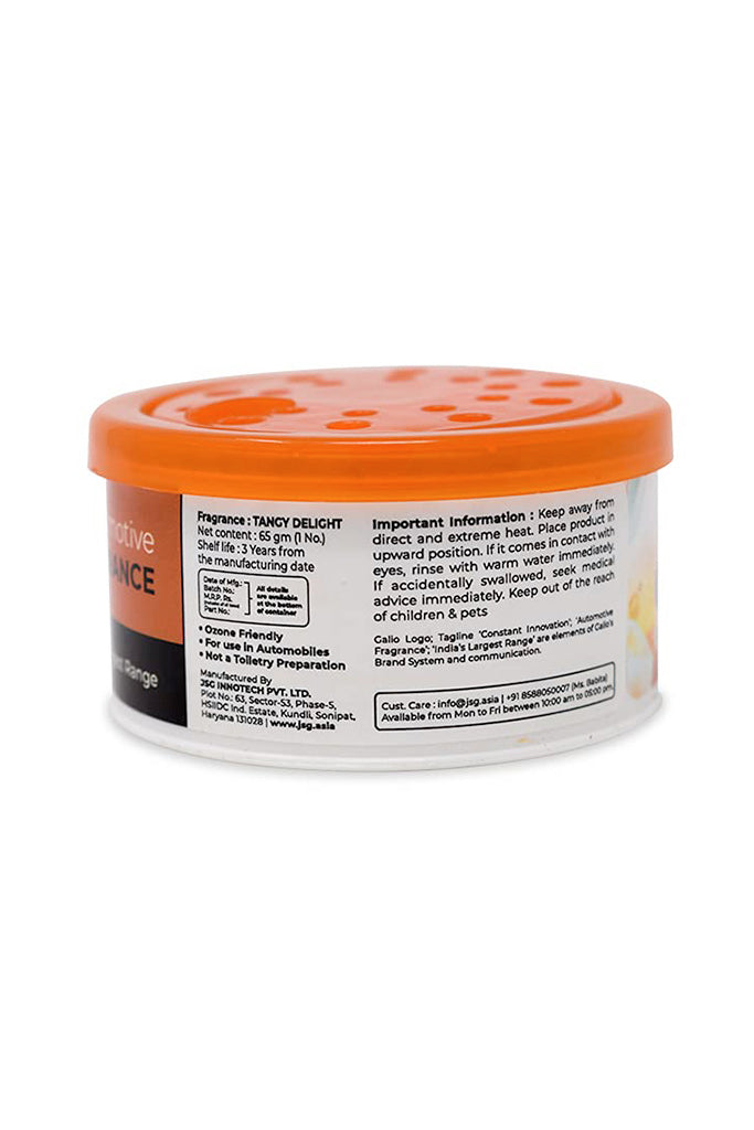 Galio Tangy Delight Car Air Perfume Gel - 65 Gm