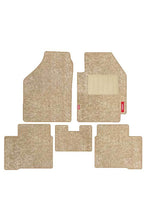 Miami Carpet Car Floor Mat For Tata Nexon In Beige