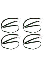Load image into Gallery viewer, bungee cord | bungee cord for sale | Set of 4 Flat Strap Black by elegant auto accessories
