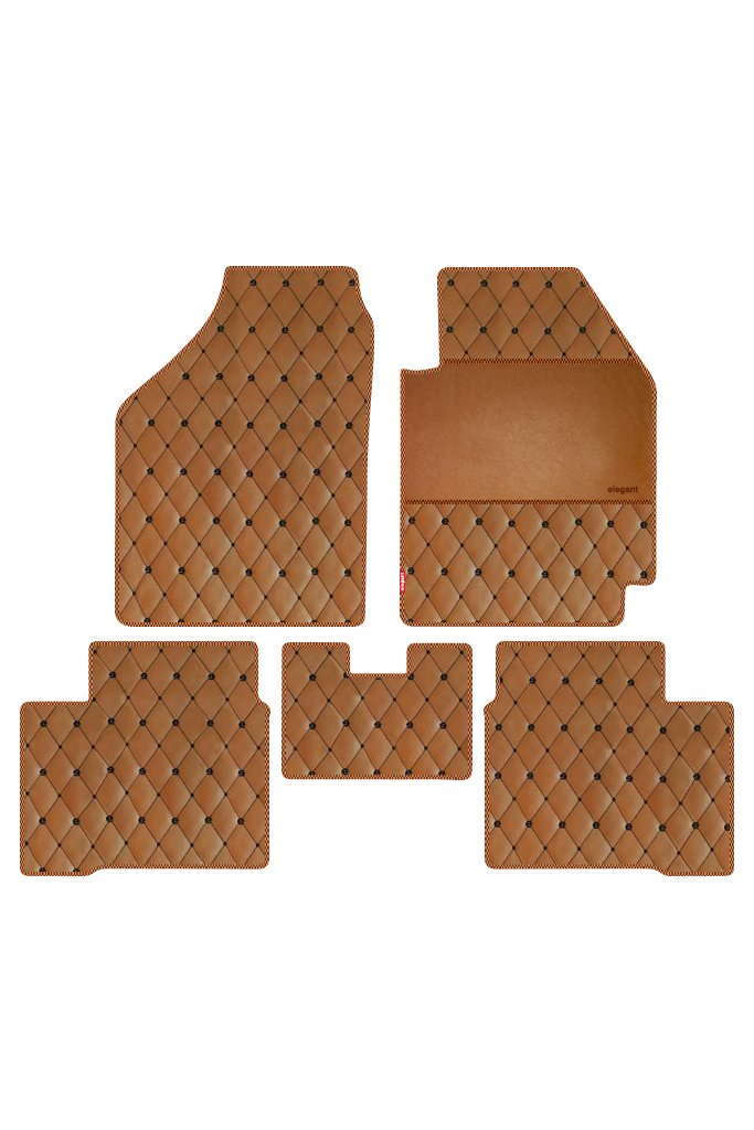 Luxury Leatherette polypropylene Carpet Car Floor Mat  For Volkswagen Ameo