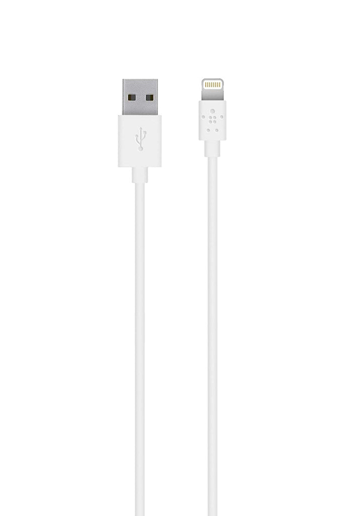 Belkin Lightning to USB ChargeSync Cable White